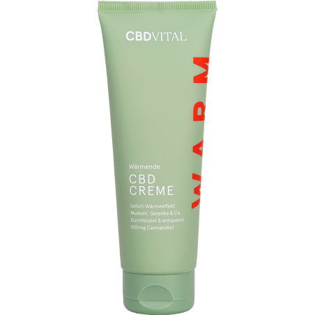 Wärmende CBD Bio-Creme