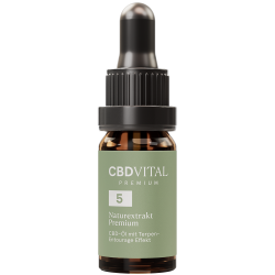 CBD Naturextrakt - Premium Öl 5%