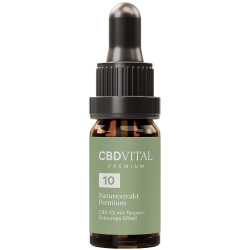 CBD Naturextrakt - Premium Öl 10%