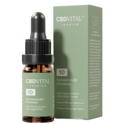 CBD Naturextrakt - Premium Öl 10%