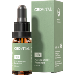 CBD Naturextrakt - Premium...