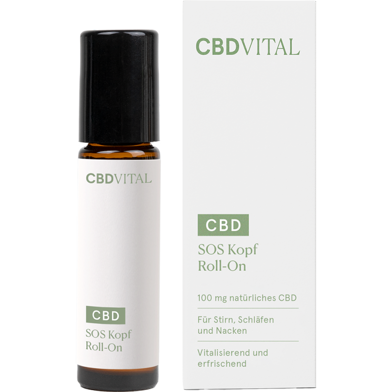 CBD SOS Kopf Roll-On - Aromatherapie Roll-On