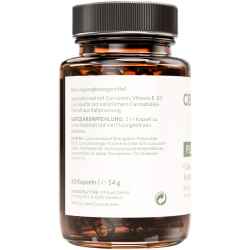 CBD Curcuma - CBD Ölkapseln mit Curcuma