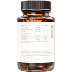 CBD Curcuma - CBD Ölkapseln mit Curcuma